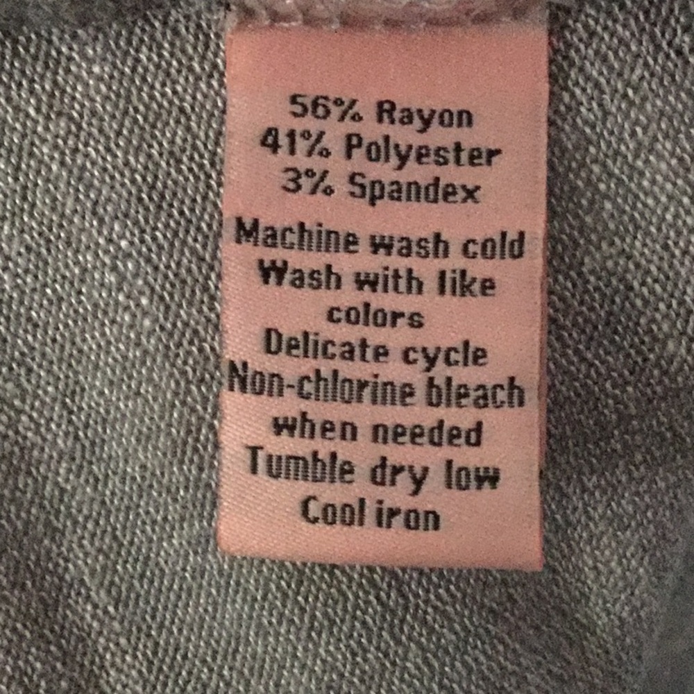 Juicy couture heather gray criss cross dress sz L - Picture 6 of 7